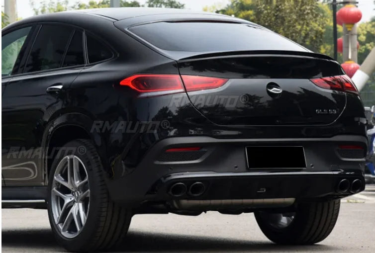 Car Rear Trunk Spoiler Body Kit Car Rear Wing for 2020-2023 Mercedes GLE Coupe W167 C167 320 350 400 450 53 AMG Car Accessories