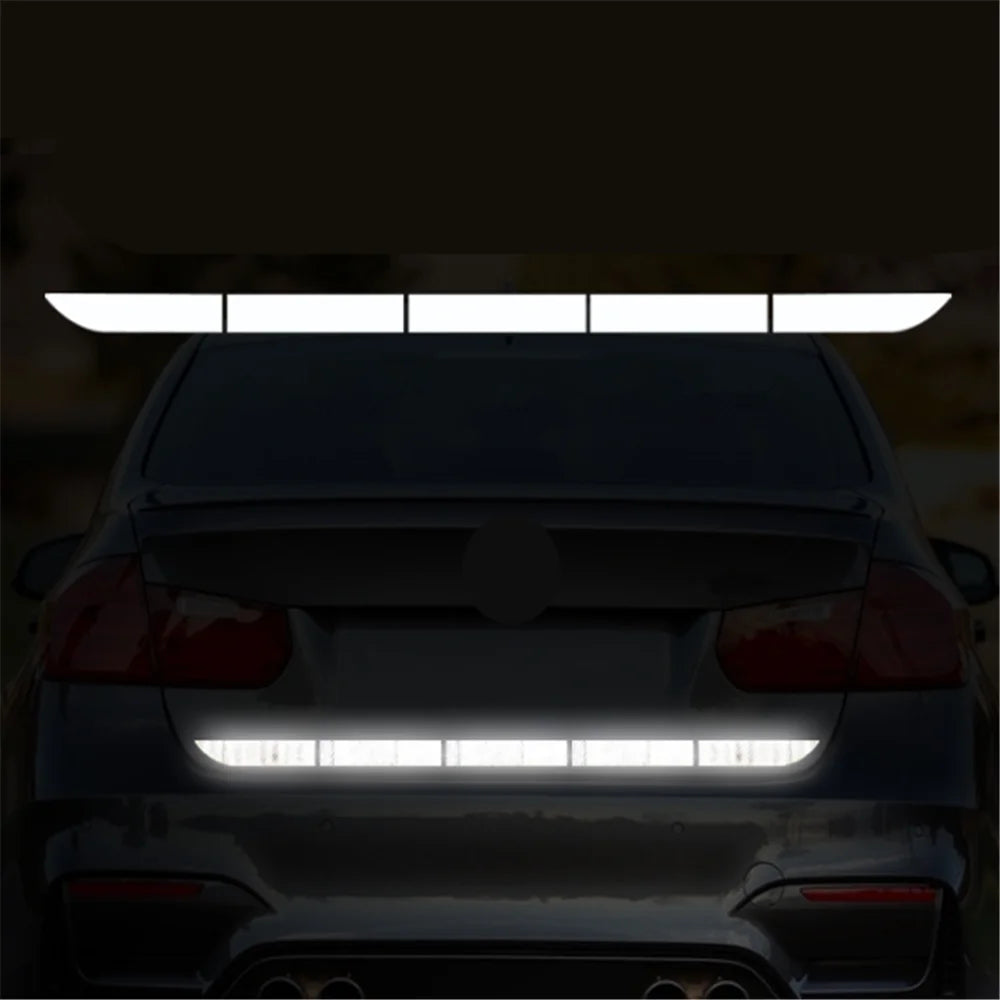 Auto Accessories Reflective Tape Exterior for Audi A1 A3 A4 B6 B8 B9 A3 A5 A6 A7 A8 C5 Q7 Q3 Q5 Q5L SQ5 R8 TT S5 S6 S7 S8