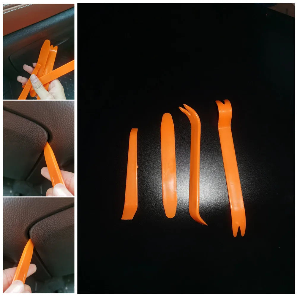 4 delige demontageset voor auto interieurpanelen