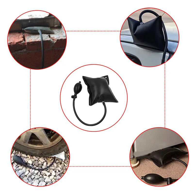 Auto Repair Tool Inflatable Airbag Adjustable Car Air Pump Car Door Repair Air Cushion Emergency Open Unlock Tool Accessories