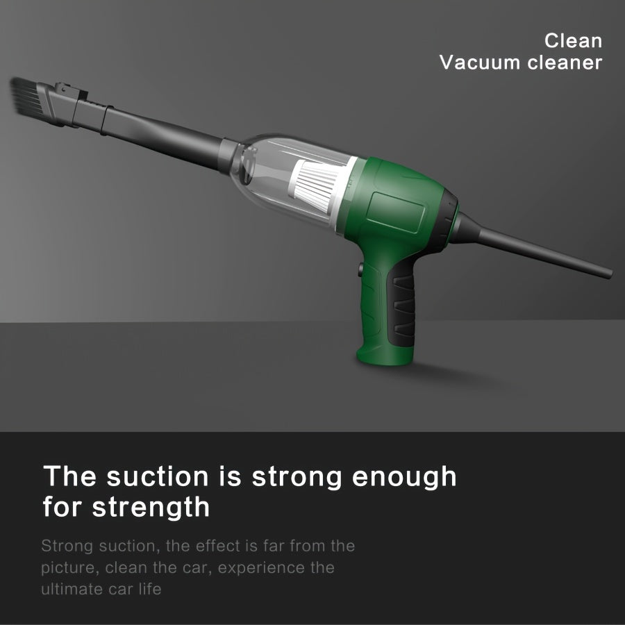 Mini Powerful Car Vacuum Cleaner, Wireless Cleaning Blow-drying Integrated Handheld Vacuum Cleaner, For Home Furniture Keyboard Sofa Cleaning Supplies