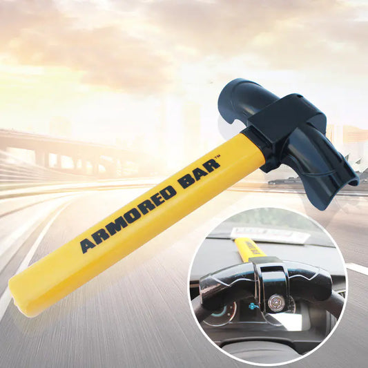 T-Shaped Steering Wheel Lock - Universal Anti-Theft Tool