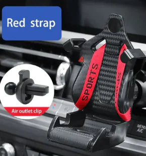 Racing Seat Car Phone Holder Mount with Suction Cup (One)