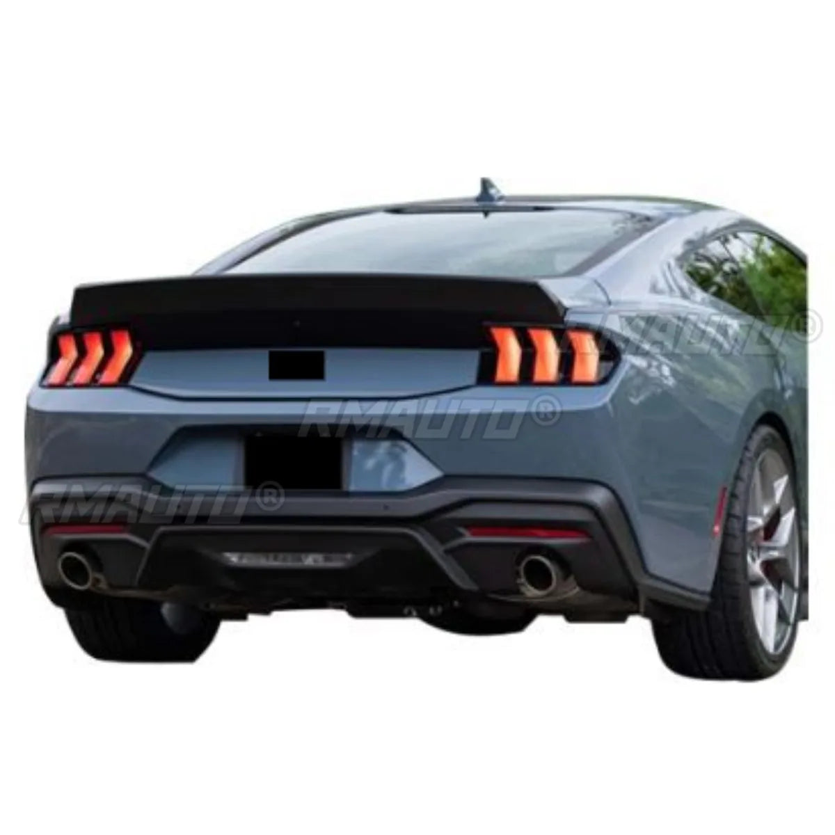 Car Rear Trunk Spoiler Wing Modification Part for Ford Mustang 2024 Rear Trunk Spoiler Wing Car Accessories