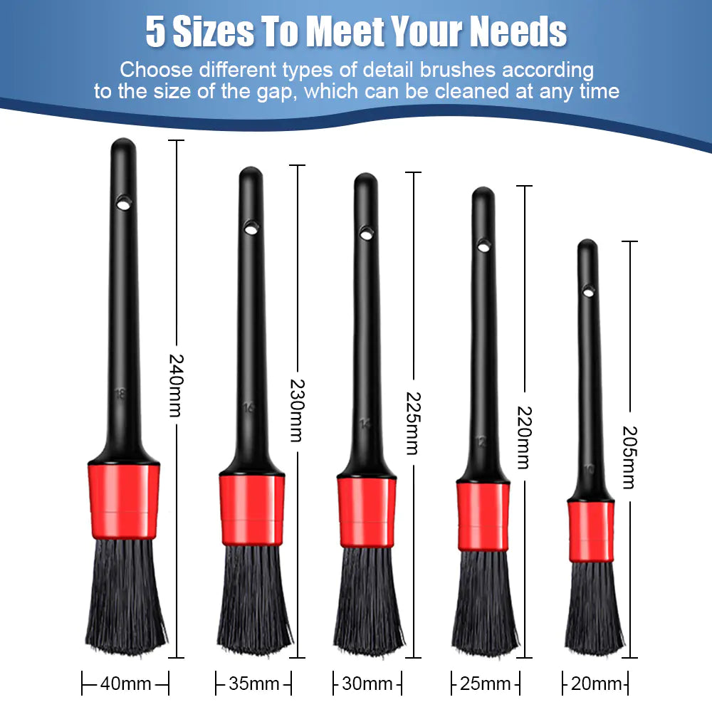 Car Cleaning Tool - Small Brush for Detailing