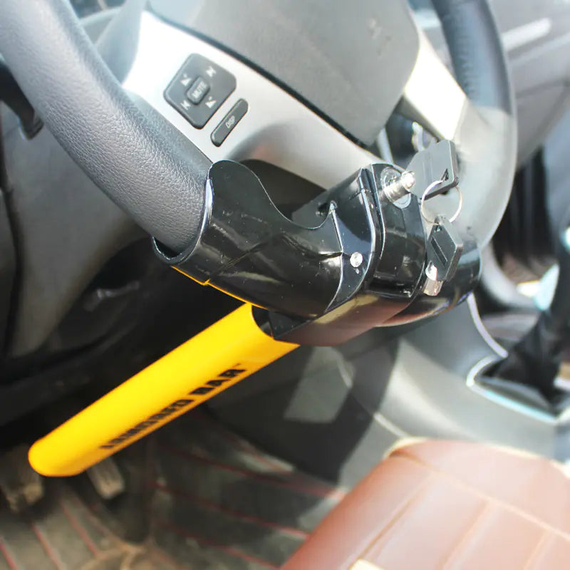 T-Shaped Steering Wheel Lock - Universal Anti-Theft Tool