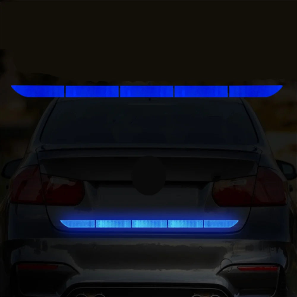 Auto Accessories Reflective Tape Exterior for Audi A1 A3 A4 B6 B8 B9 A3 A5 A6 A7 A8 C5 Q7 Q3 Q5 Q5L SQ5 R8 TT S5 S6 S7 S8