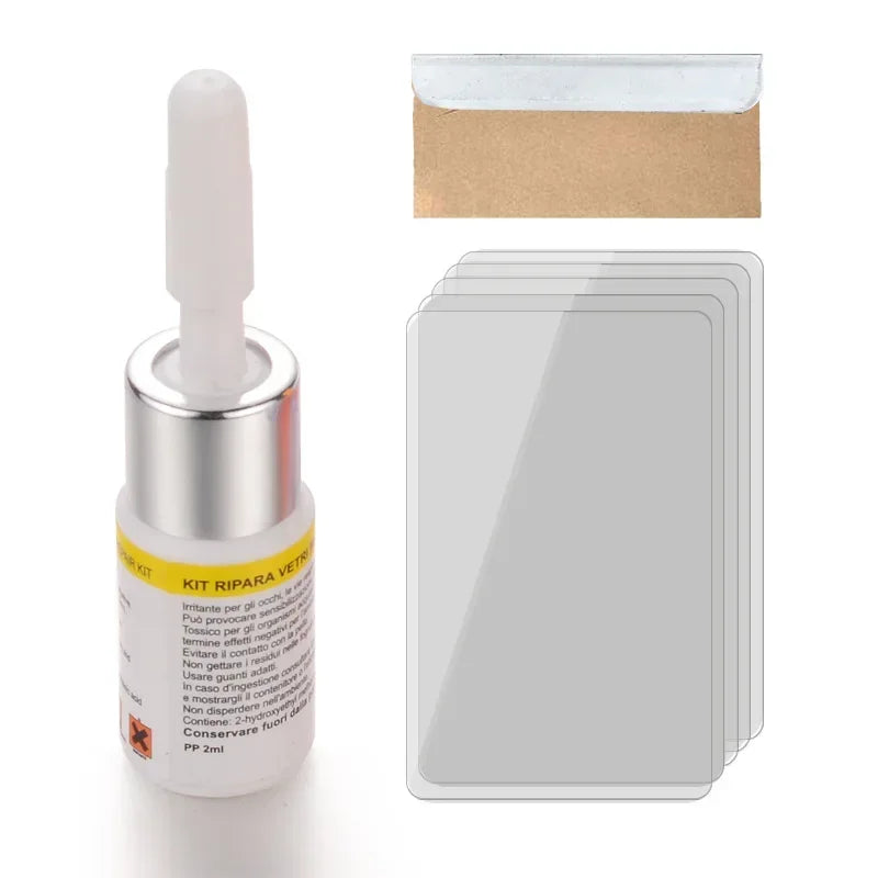Auto Glass Repair Fluid DIY Auto Windshield Crack Repair Tool Upgrade Auto Window Scratch Crack Repair Auto Parts