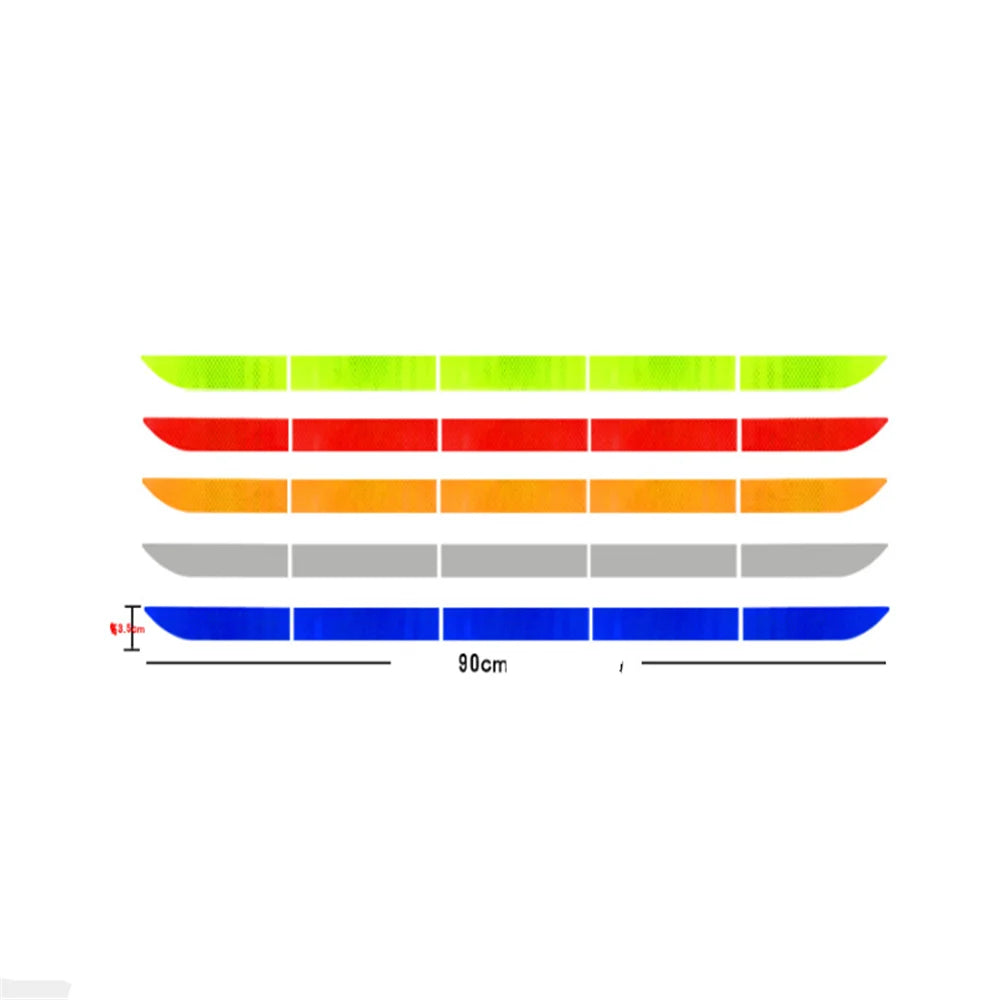 Auto Accessories Reflective Tape Exterior for Audi A1 A3 A4 B6 B8 B9 A3 A5 A6 A7 A8 C5 Q7 Q3 Q5 Q5L SQ5 R8 TT S5 S6 S7 S8