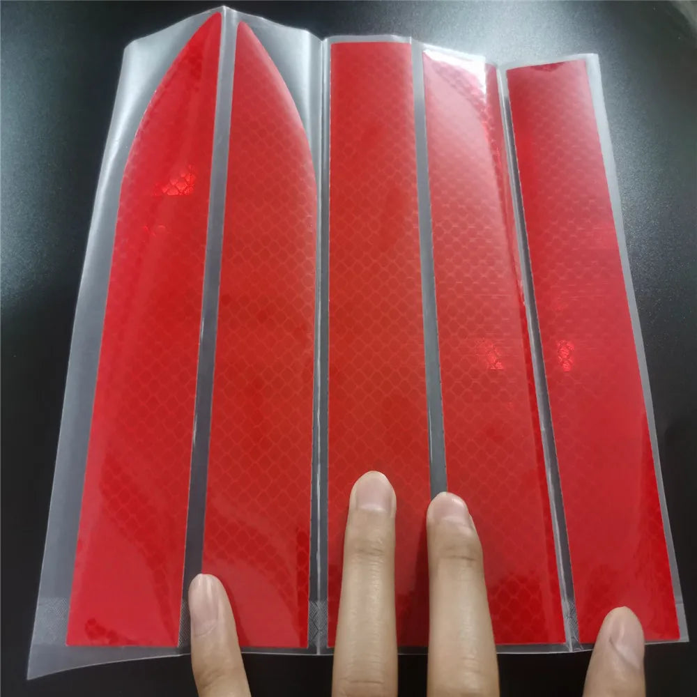 Auto Accessories Reflective Tape Exterior for Audi A1 A3 A4 B6 B8 B9 A3 A5 A6 A7 A8 C5 Q7 Q3 Q5 Q5L SQ5 R8 TT S5 S6 S7 S8