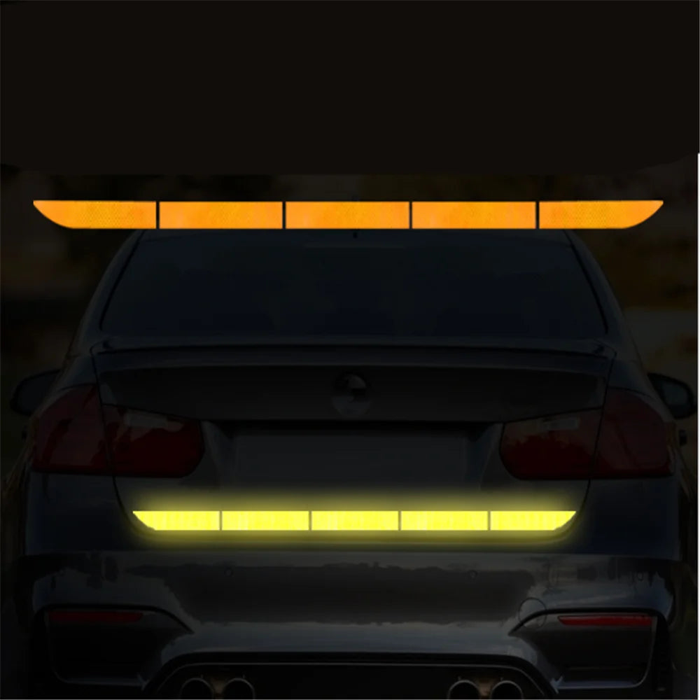 Auto Accessories Reflective Tape Exterior for Audi A1 A3 A4 B6 B8 B9 A3 A5 A6 A7 A8 C5 Q7 Q3 Q5 Q5L SQ5 R8 TT S5 S6 S7 S8
