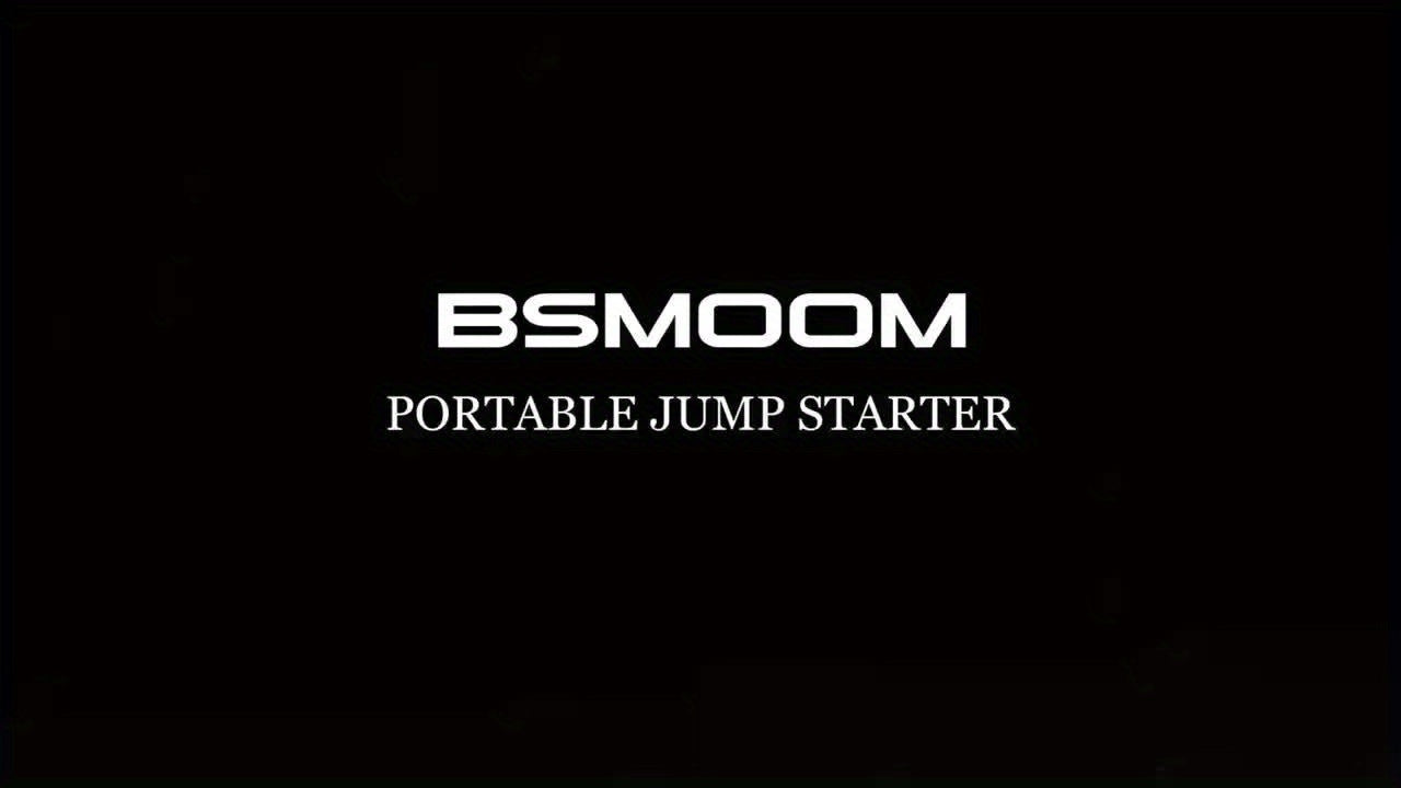 12V Car Jump Starter 6000A Peak Auto Battery Booster Pack Power Bank, Jump Box With LED Light LCD Screen