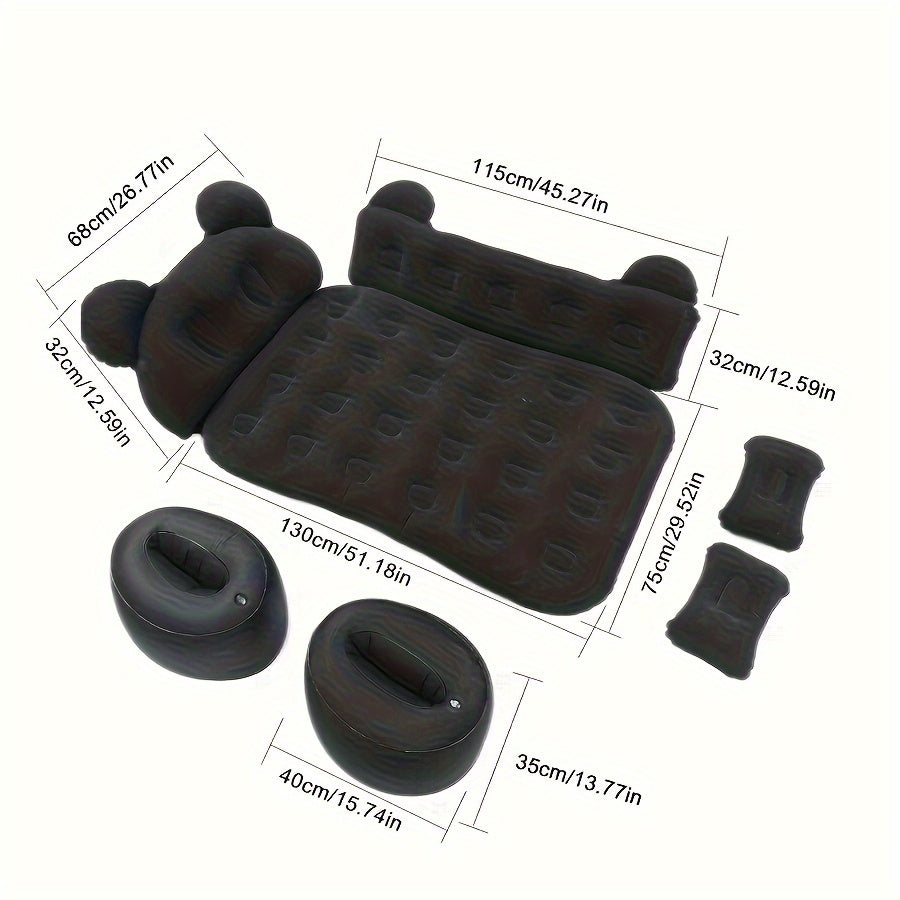 Upgrade Your Camping & Outdoor Adventures With The Panda Air Mattress Car Bed!