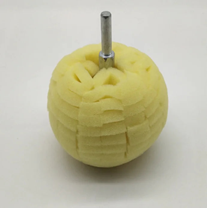 7-Scent Wheel Hub Polishing Sponge Ball for Cars