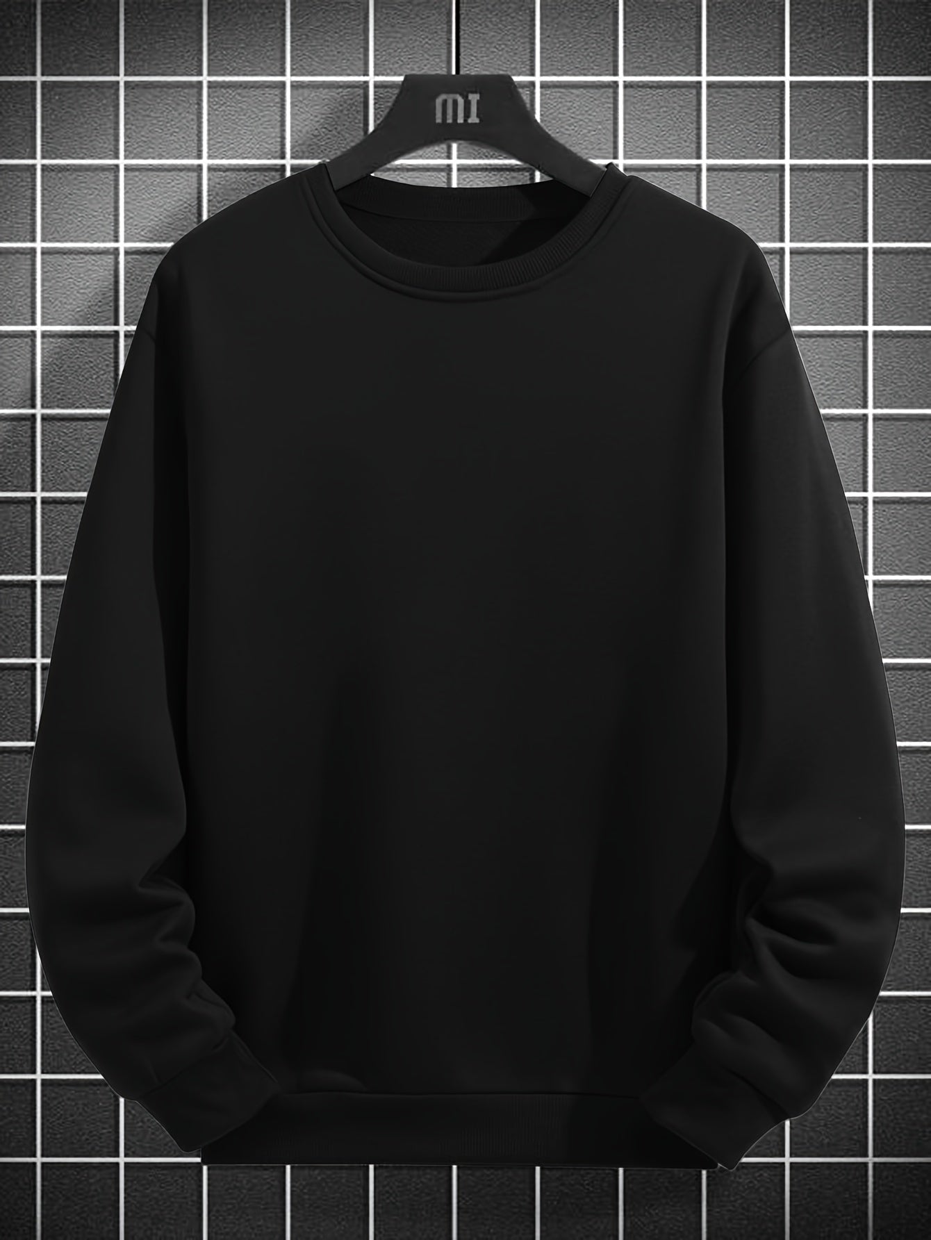 1pc Men'S Fashion Creative Racing Car Print Long Sleeve Loose Fit Crew Neck Sweatshirt, Casual Polyester Knit Fabric with Slight Stretch, Car Patterned Pullover for Commuting