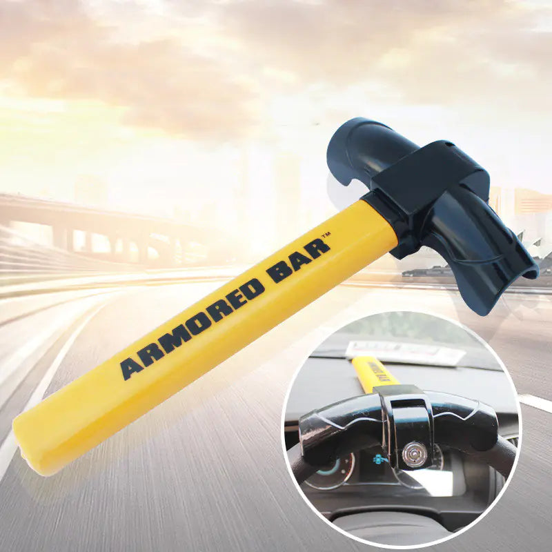 T-Shaped Steering Wheel Lock - Universal Anti-Theft Tool