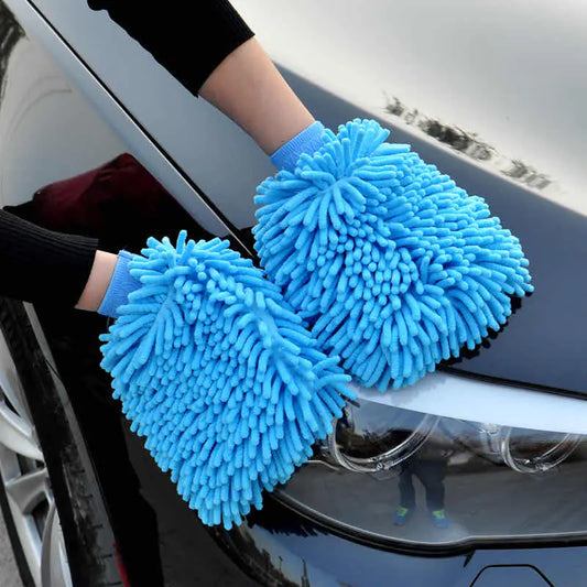 Microfiber Car Cleaning Clay Bar and Detailing Glove Mitt